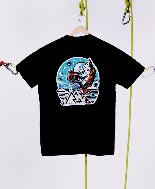 Camiseta Oversized ASTRONAUTA - Preta