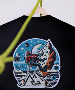 Alternative view of Camiseta Oversized ASTRONAUTA - Preta